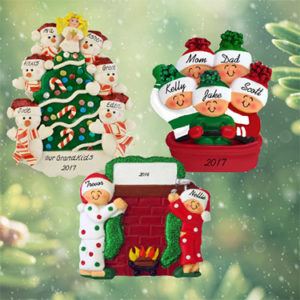 Personalized Christmas Ornaments for Every Family Size | Calliope Designs